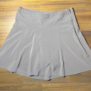 Athleta Swing Skort, size 0, taupe.
